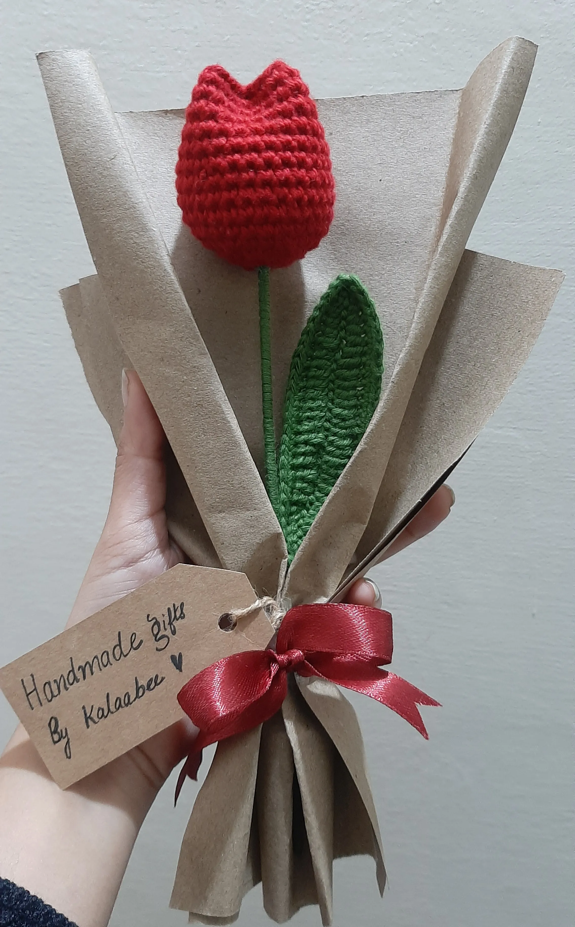 tulip single bouquet